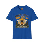 Don't Hurry The Honey T-Shirt — Retro Bienen-Grafik-T-Shirt (Gut Ding will Weile haben)