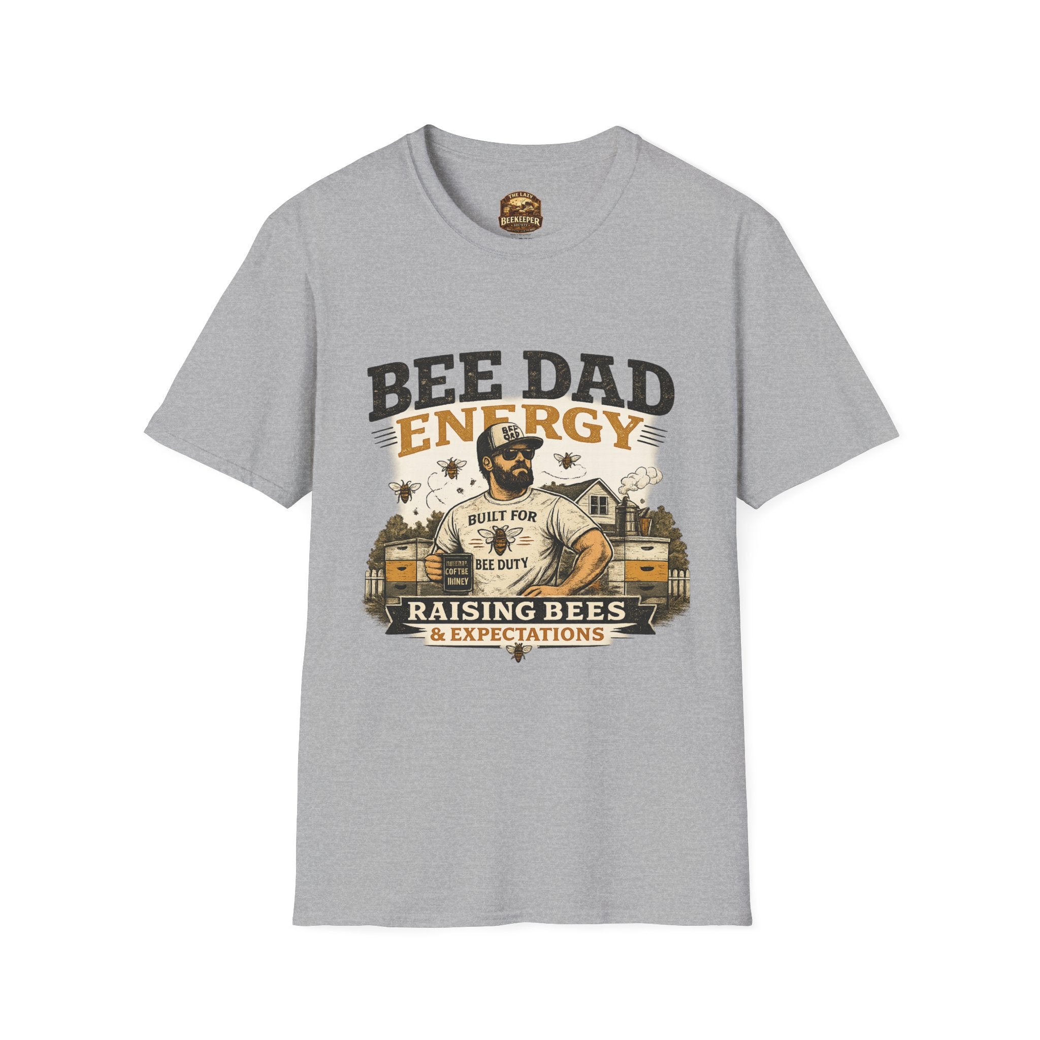 Bee Dad Energy T-Shirt — Funny Beekeeper Dad Gift