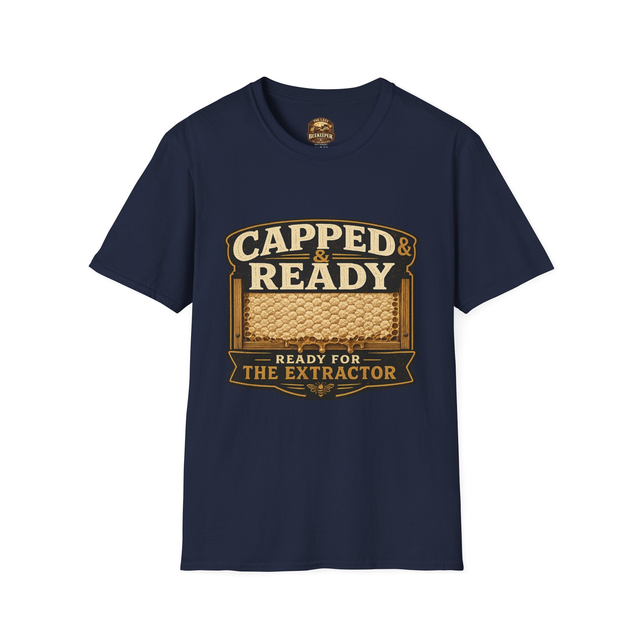 Capped & Ready T-Shirt — "Ready for the Extractor" Cannabis Vibe Tee