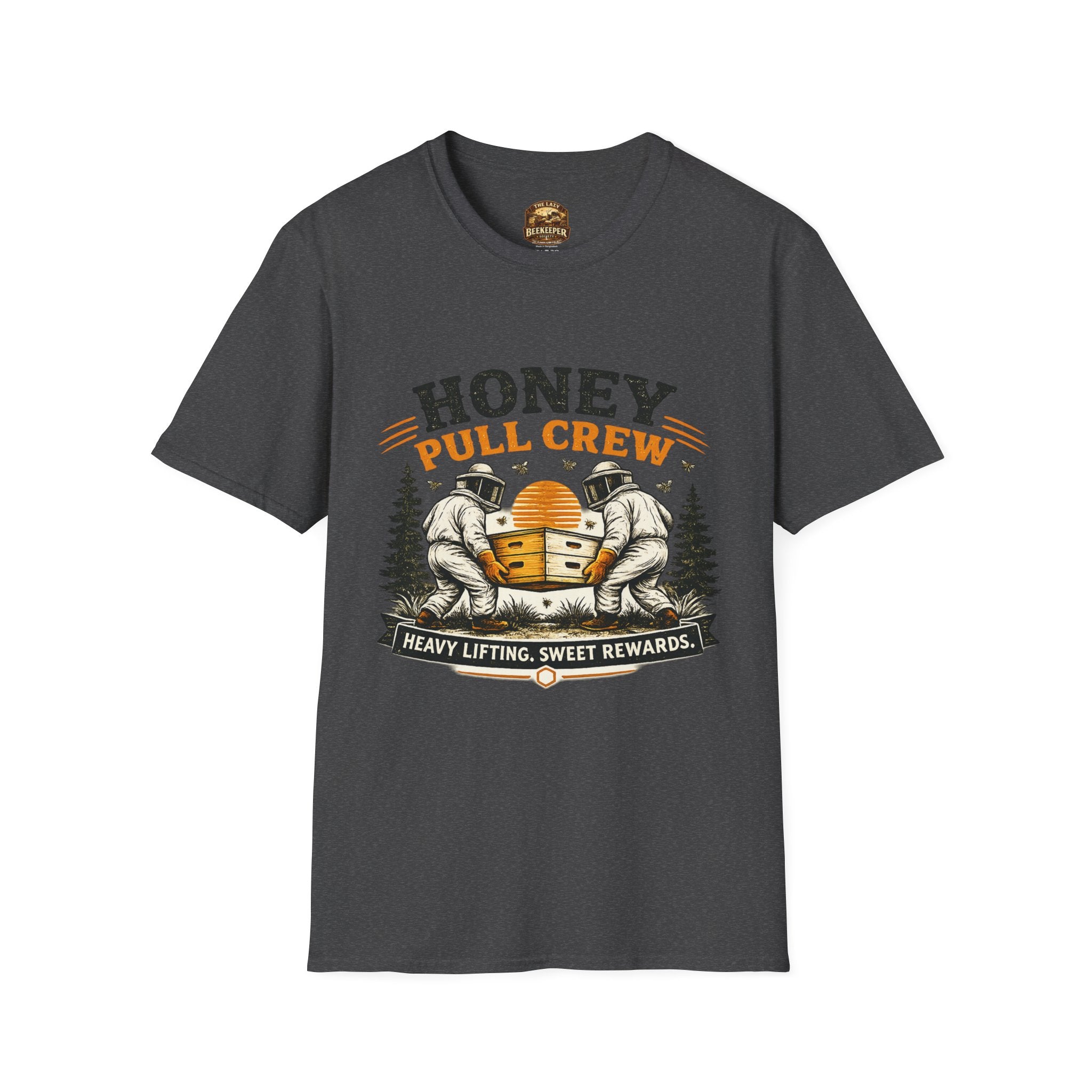 Honey Pull Crew T-Shirt – Imker-Crew-T-Shirt („Honey Pull Crew“)