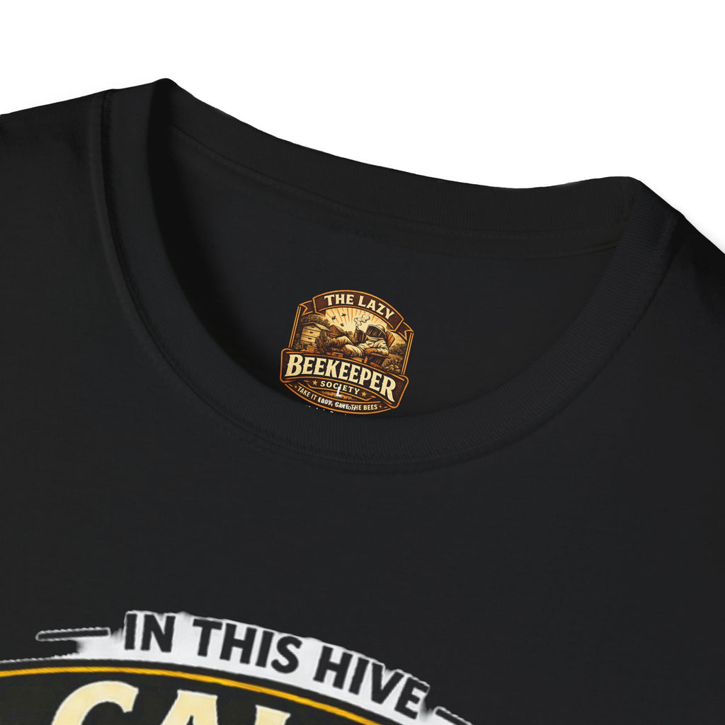 Calm in the Swarm T-Shirt — Bee Hive Calmness Graphic Tee