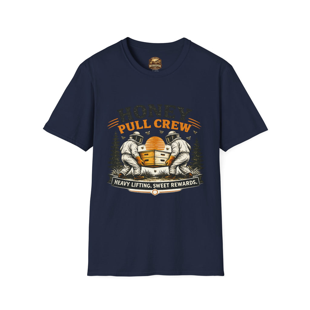 Honey Pull Crew T-Shirt – Imker-Crew-T-Shirt („Honey Pull Crew“)