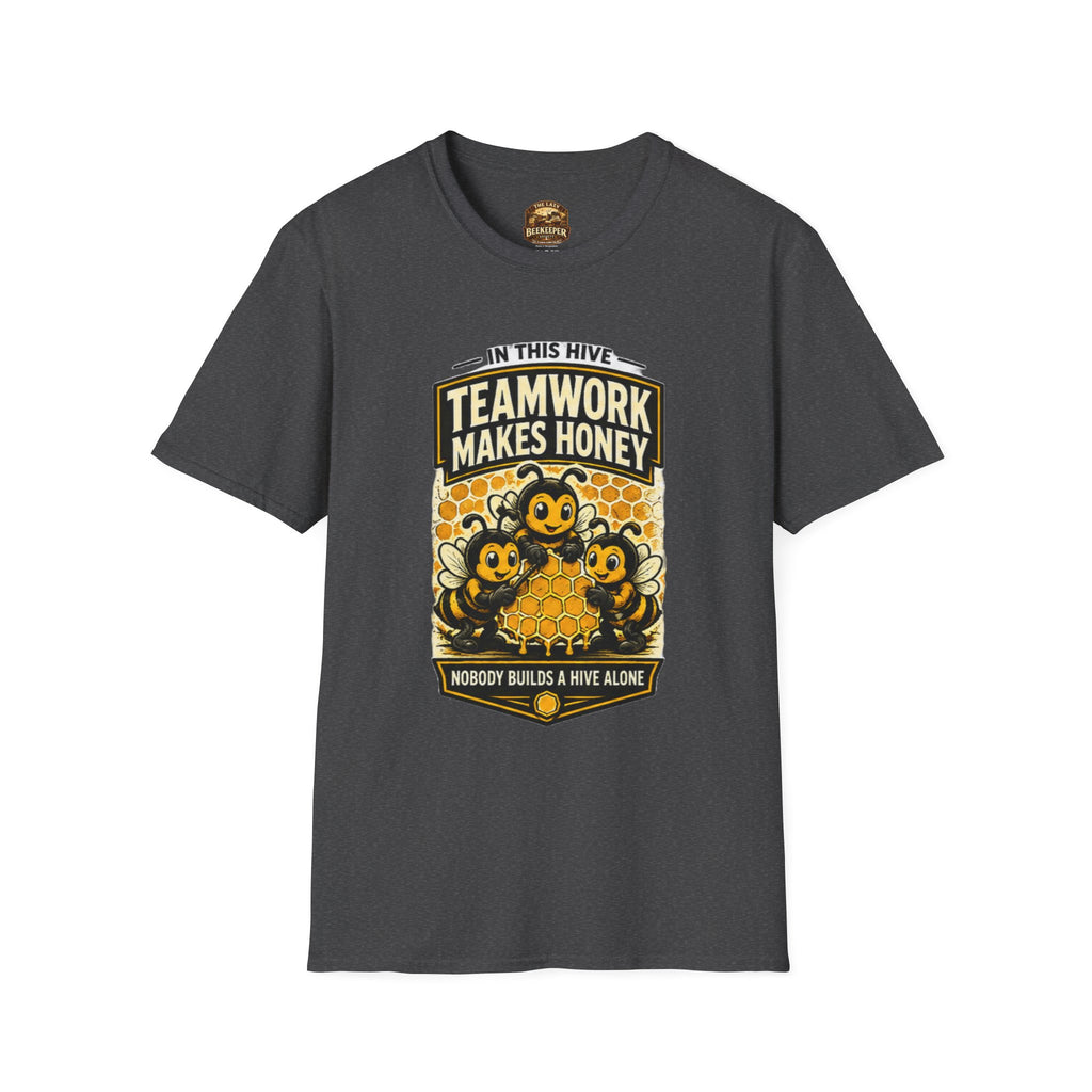 Teamwork Makes Honey T-Shirt — "In This Hive" Bee Graphic Tee
