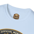 Lazy Beekeeper T-Shirt – „Offizielles Mitglied“ Honigbienen-Grafik-T-Shirt