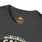 Calm in the Swarm T-Shirt — Bee Hive Calmness Graphic Tee