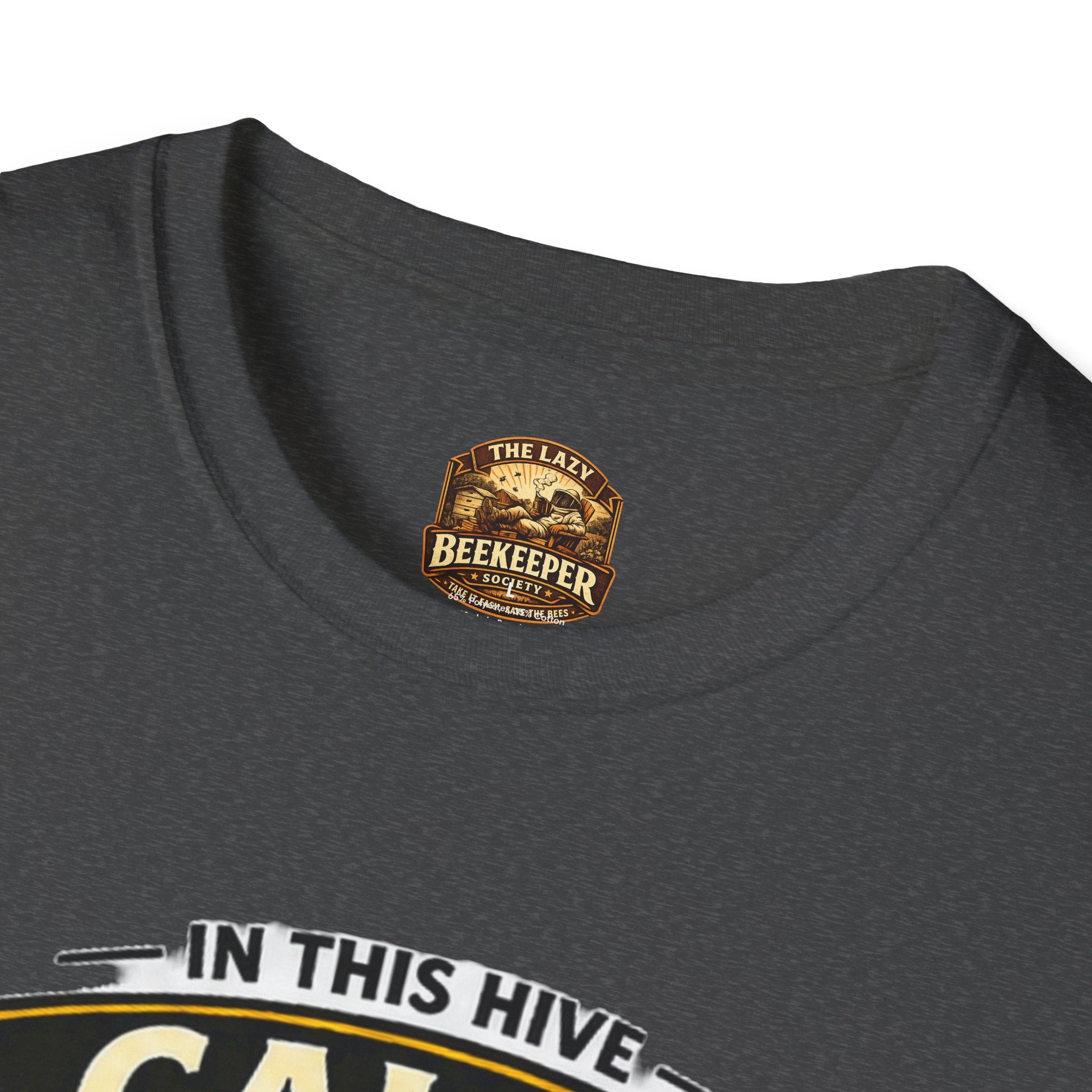 Calm in the Swarm T-Shirt — Bee Hive Calmness Graphic Tee