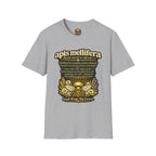 T-Shirt mit Definition der Honigbiene Apis Mellifera — Honigbienen-Illustration & Spruch zum Artenschutz