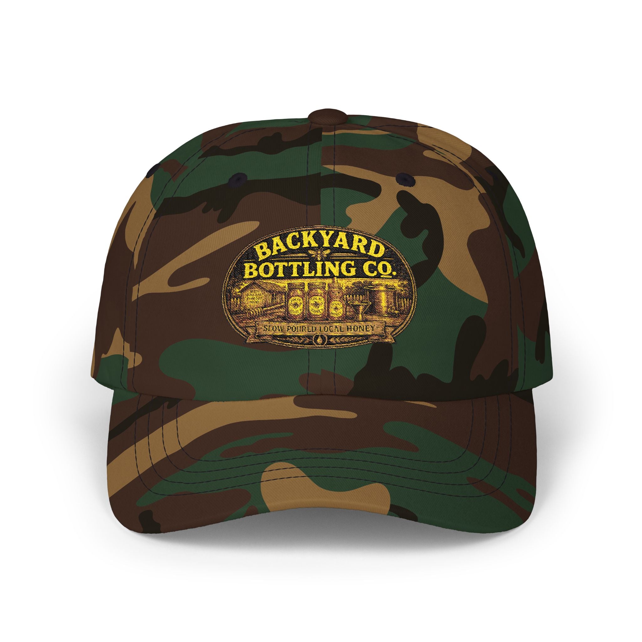 Backyard Bottling Co. Vintage Patch Dad Cap