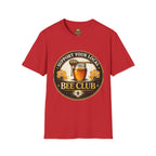 T-Shirt „Unterstütze deinen lokalen Imkerverein“ — Honigglas- & Waben-Design