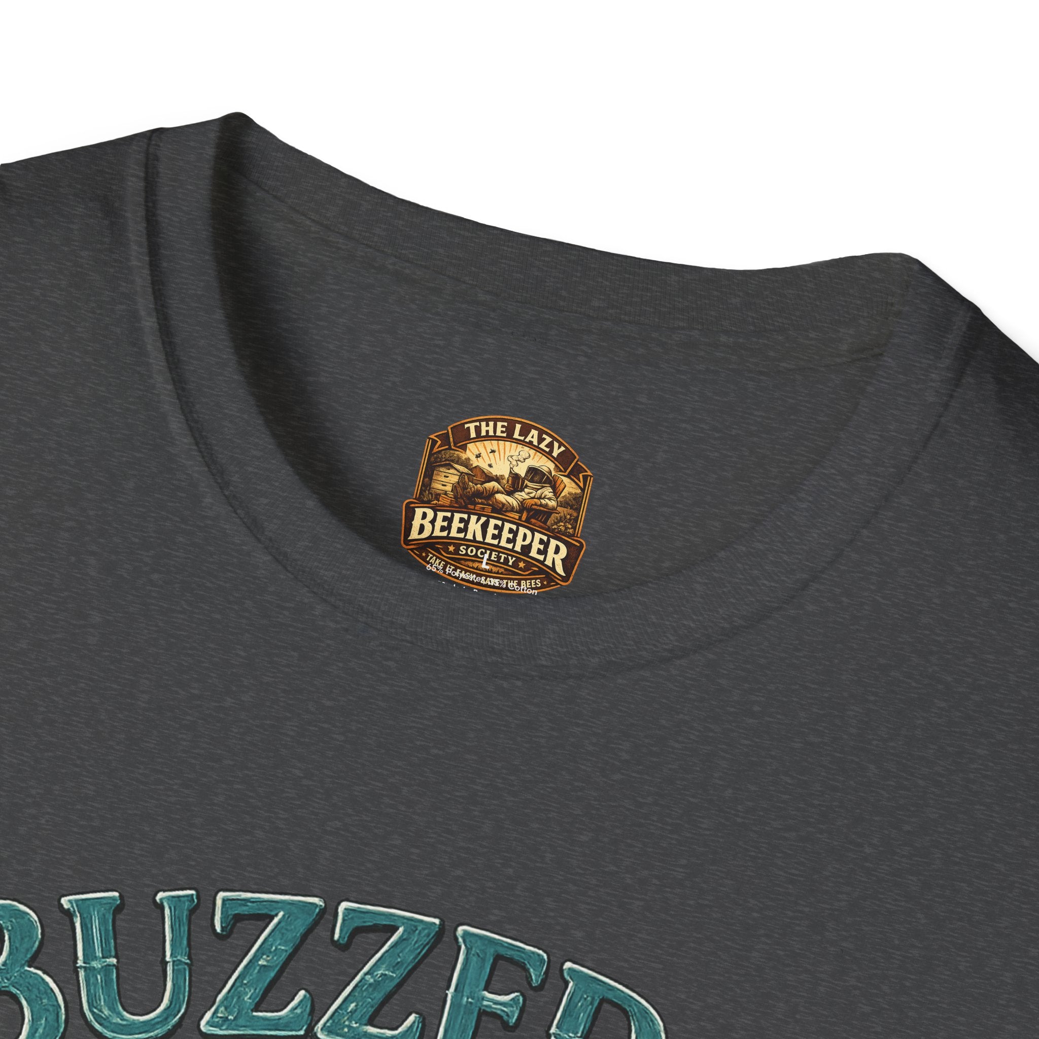 Buzzed & Unbothered Bee T-Shirt — Retro Relaxed Graphic Tee