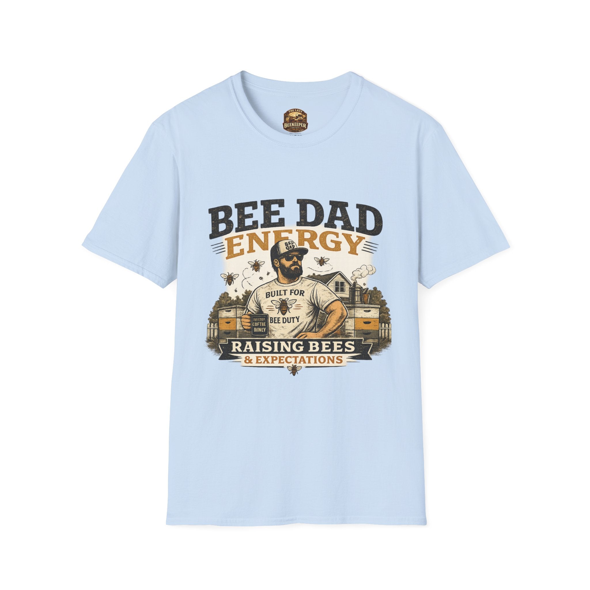 Bee Dad Energy T-Shirt — Funny Beekeeper Dad Gift