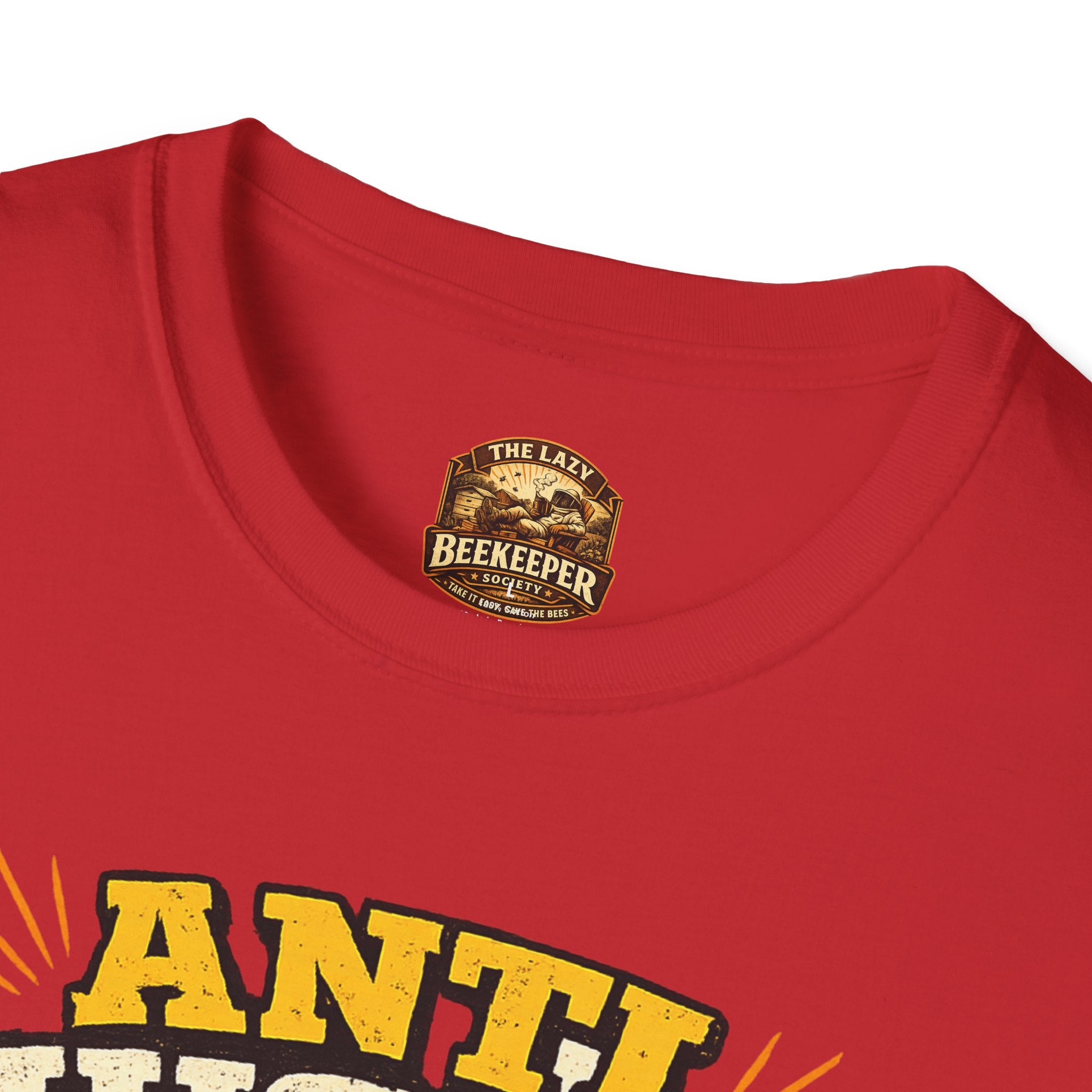 Anti-Hustle Imker T-Shirt – Schluss mit dem Stress, her mit dem Honig Grafik-T-Shirt