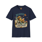 Buzzed & Unbothered Biene T-Shirt – Retro Relaxed Grafik T-Shirt