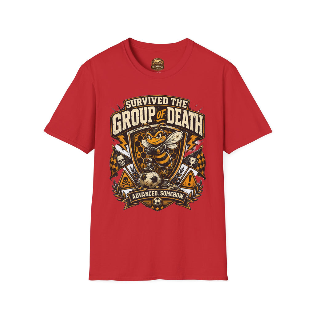 Group of Death Survivor T-Shirt — 'Survived the Group of Death' Soccer Tournament Shirt