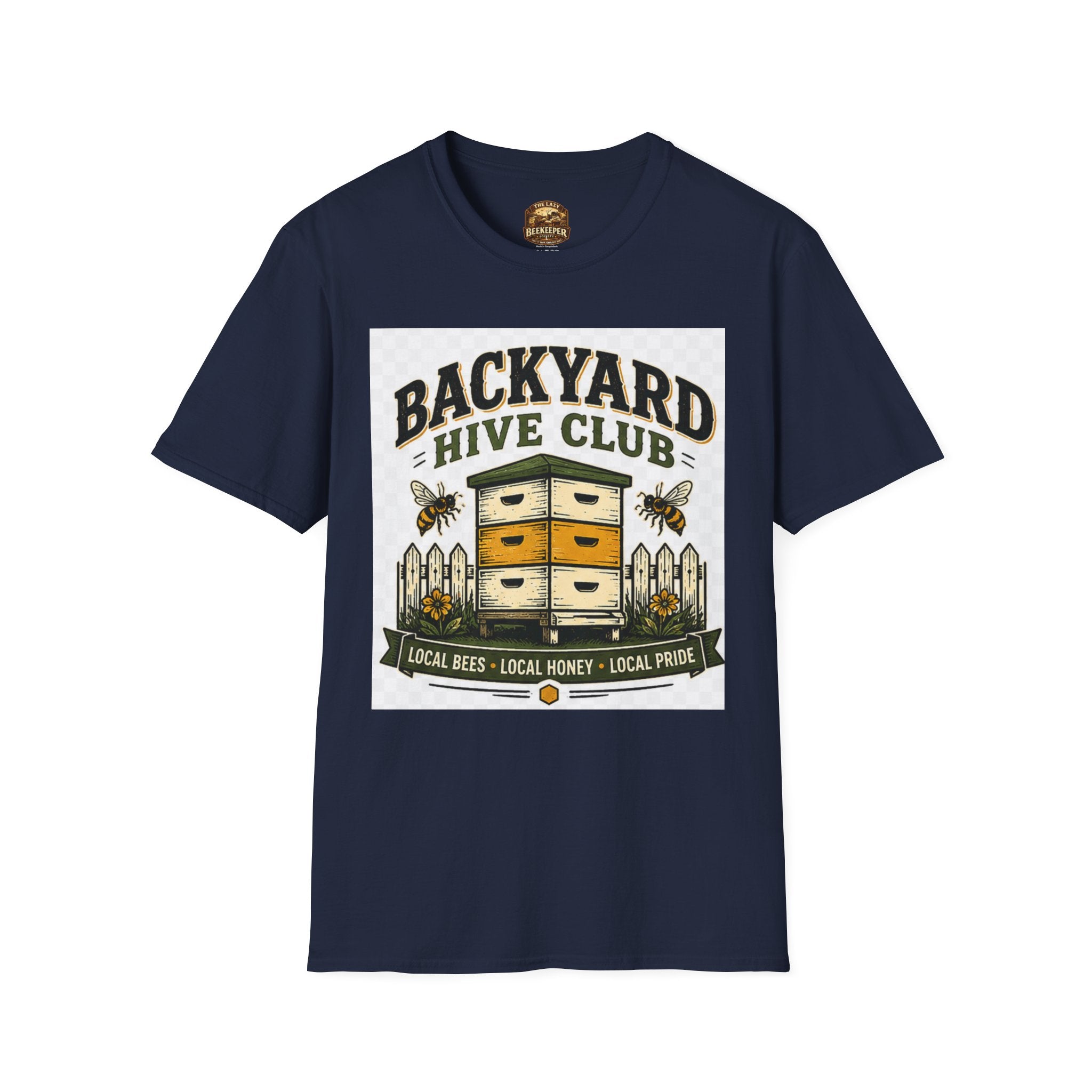 Backyard Hive Club T-Shirt — Beekeeper Honey Apiary Tee