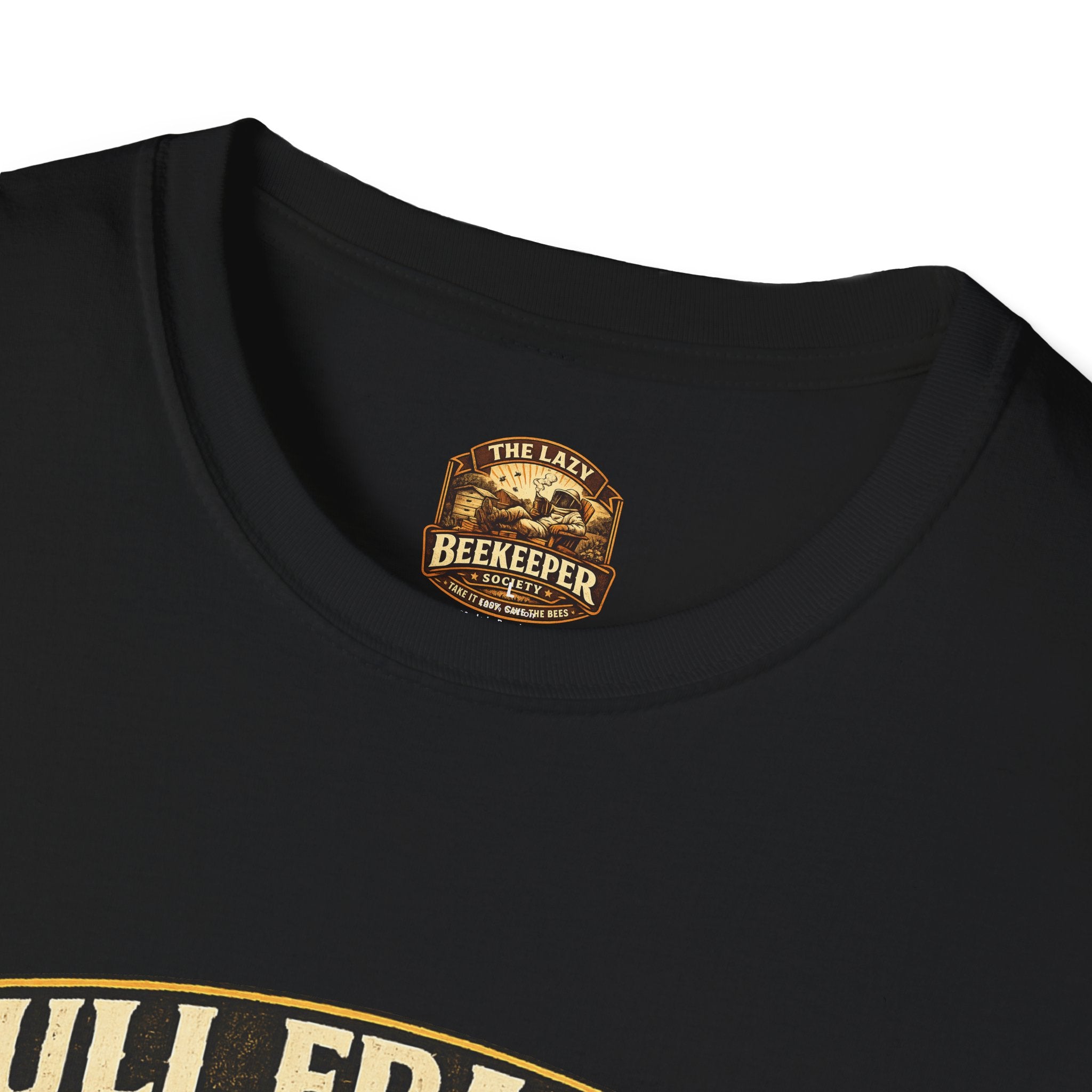 T-Shirt „Pull Frames Drink Coffee“ – Imker Kaffee & Waben Grafik-T-Shirt