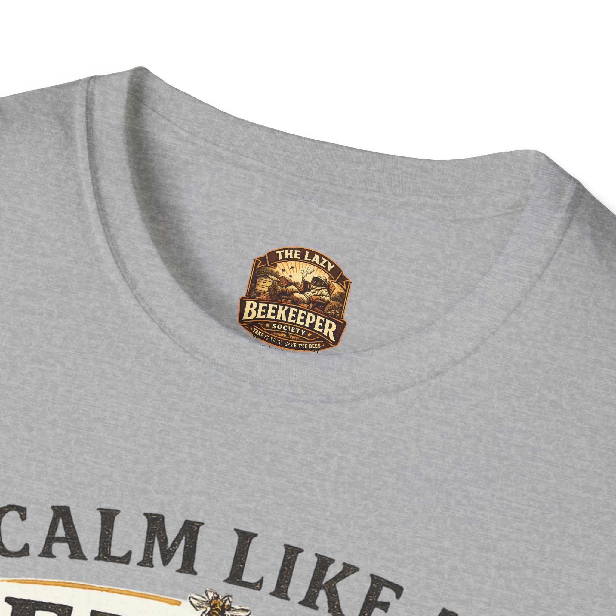 Slow Living T-Shirt — "Slow Living, Sweet Results" Rustic Sunset Graphic Tee