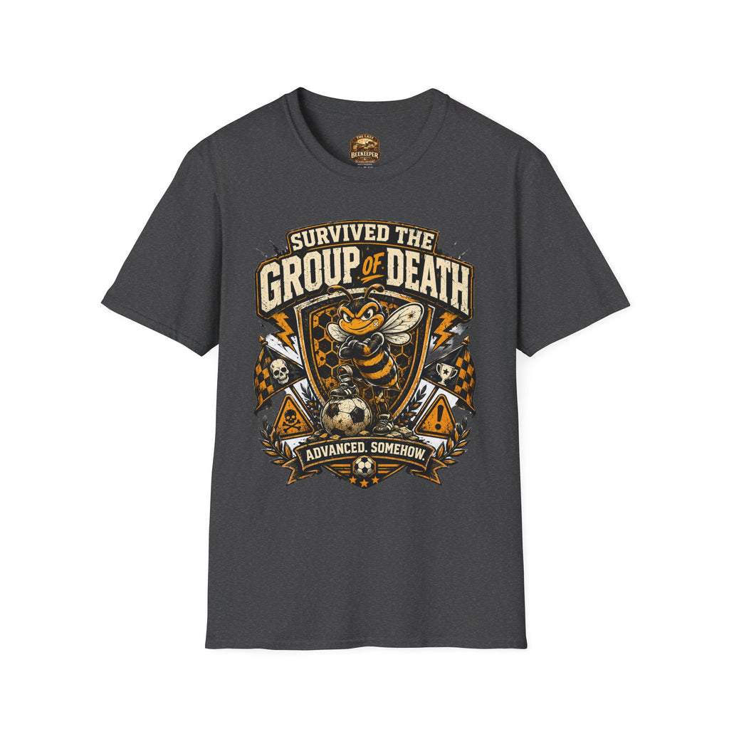 Group of Death Survivor T-Shirt — 'Survived the Group of Death' Soccer Tournament Shirt