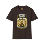 Calm in the Swarm T-Shirt — Bee Hive Calmness Graphic Tee