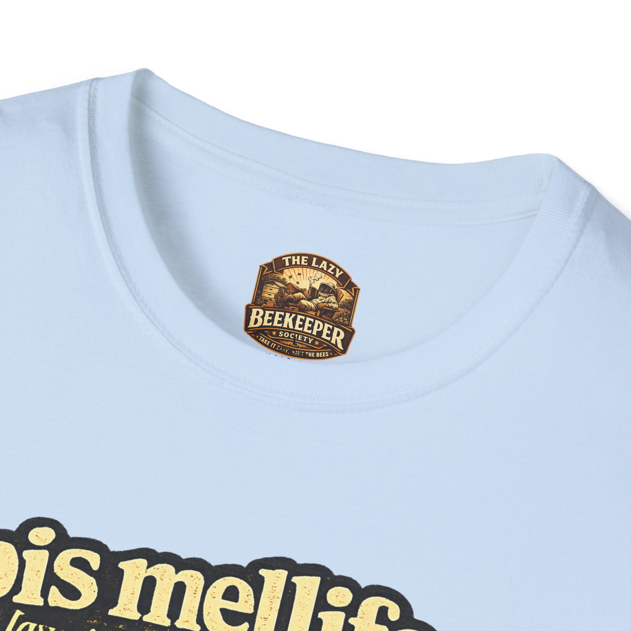 Apis Mellifera Bee Definition T-Shirt — Honey Bee Illustration & Conservation Quote