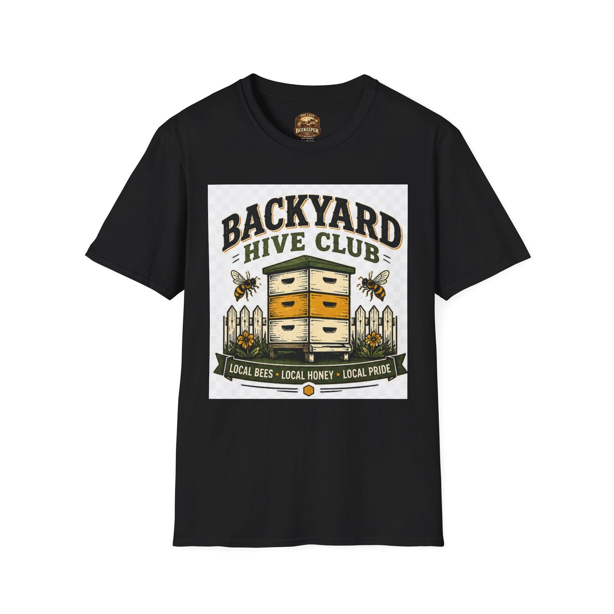 Backyard Hive Club T-Shirt — Beekeeper Honey Apiary Tee