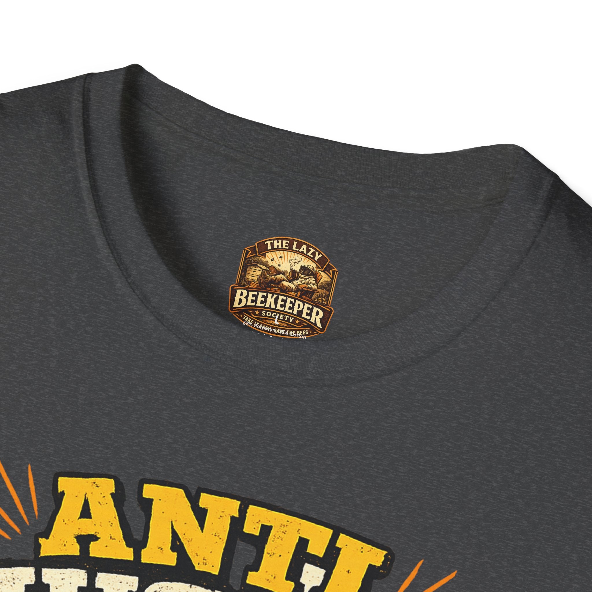 Anti-Hustle Imker T-Shirt – Schluss mit dem Stress, her mit dem Honig Grafik-T-Shirt
