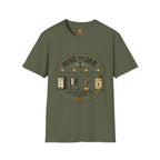 T-Shirt — Grafisches T-Shirt mit Aufschrift „Vom Bienenstock ins Glas“