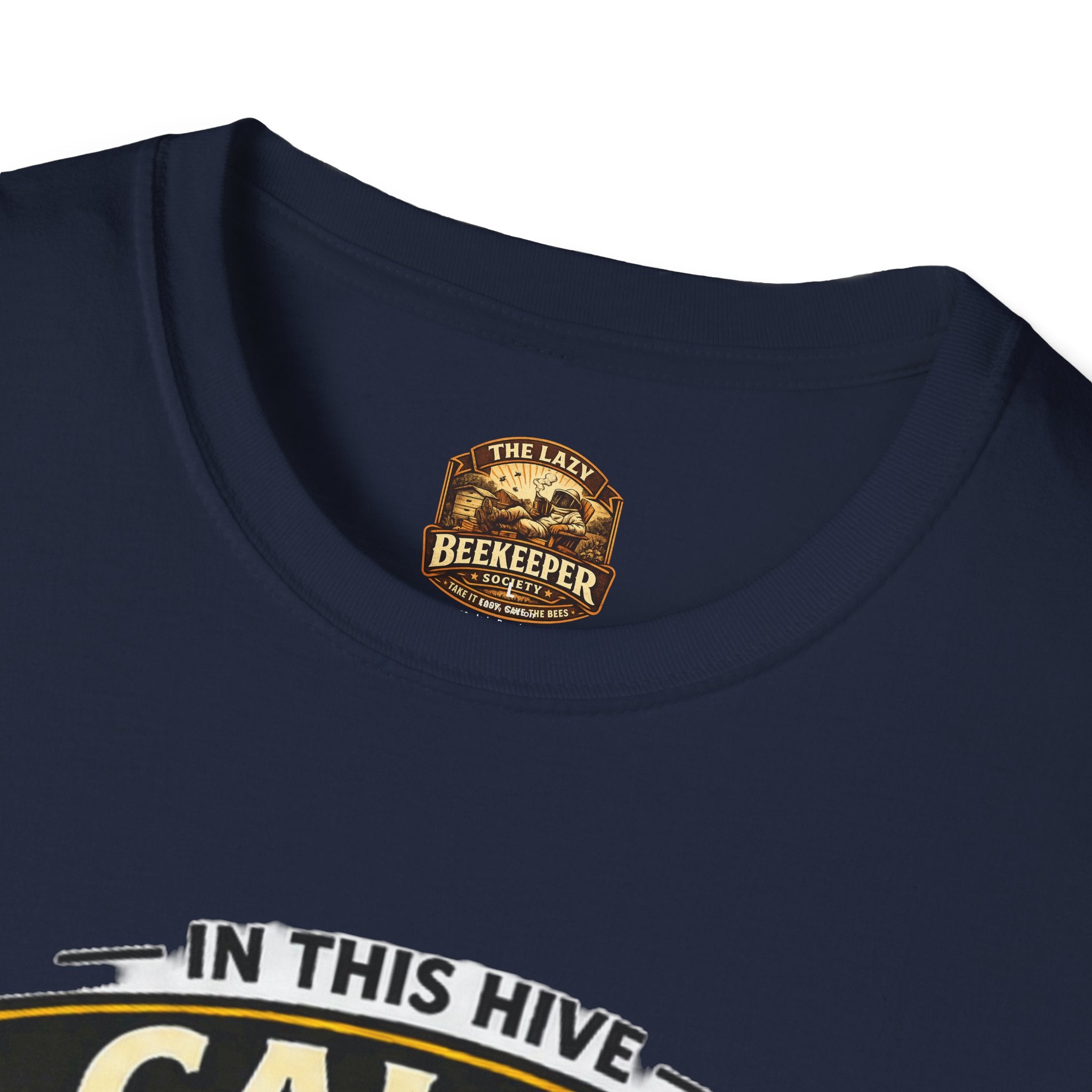 Calm in the Swarm T-Shirt — Bee Hive Calmness Graphic Tee