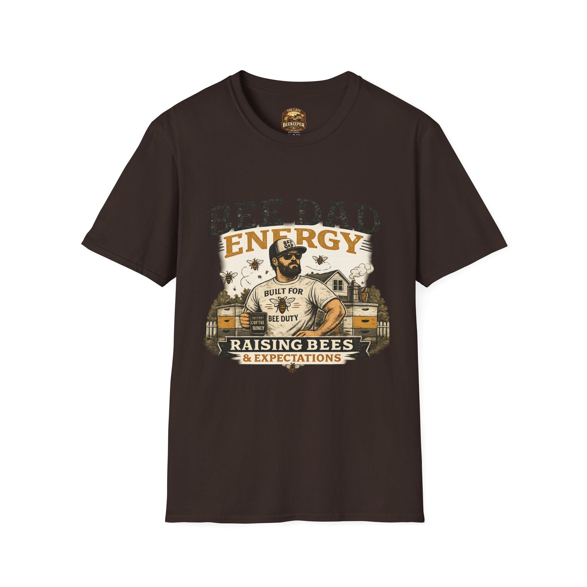 Bee Dad Energy T-Shirt — Funny Beekeeper Dad Gift
