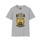 Calm in the Swarm T-Shirt — Bee Hive Calmness Graphic Tee
