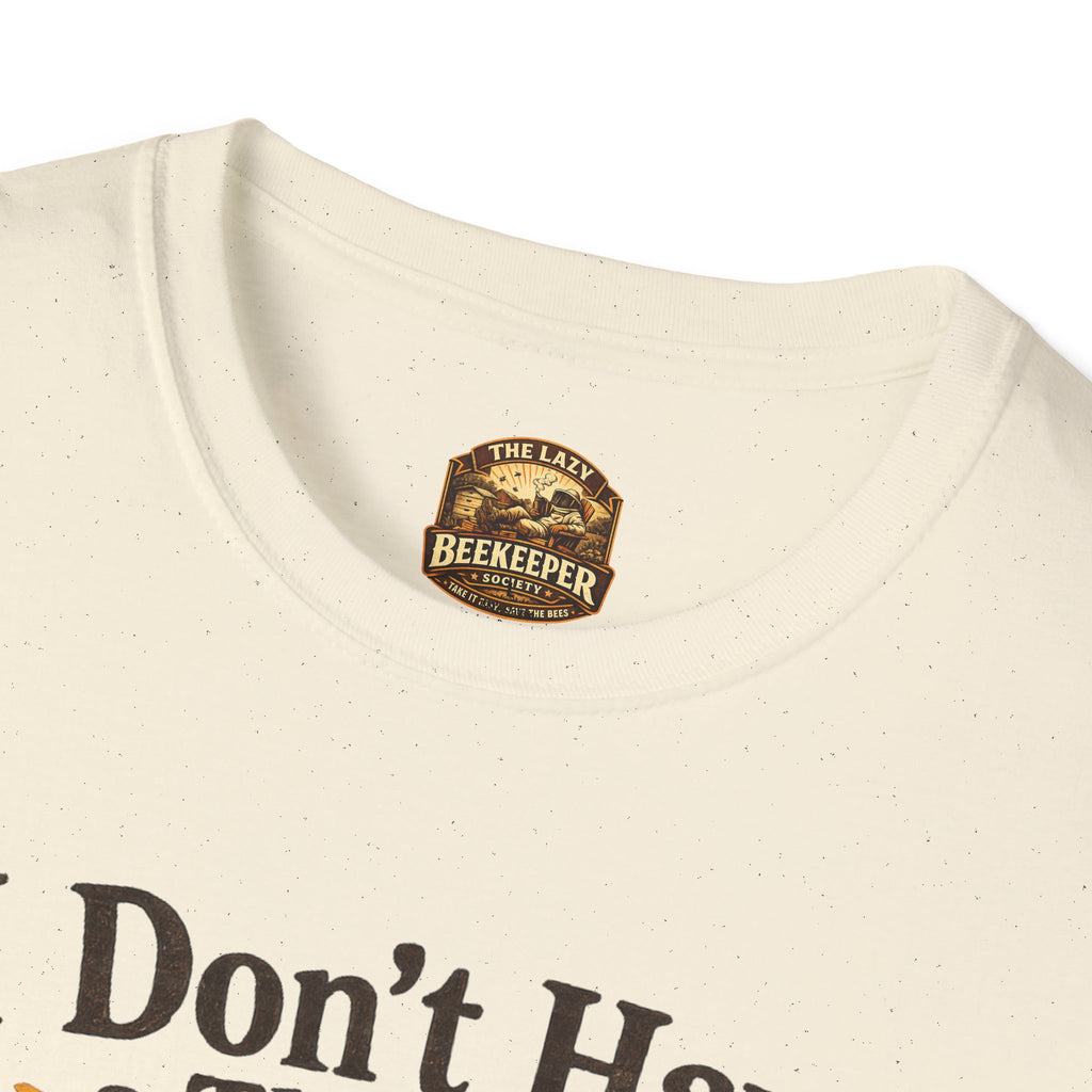 I Don't Have a Therapist I Have a Hive T-Shirt — Bee Lover Beekeeping Graphic Tee