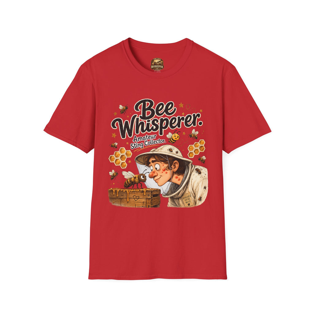 Bee Whisperer T‑Shirt — Amateur Sting Collector Beekeeper Shirt