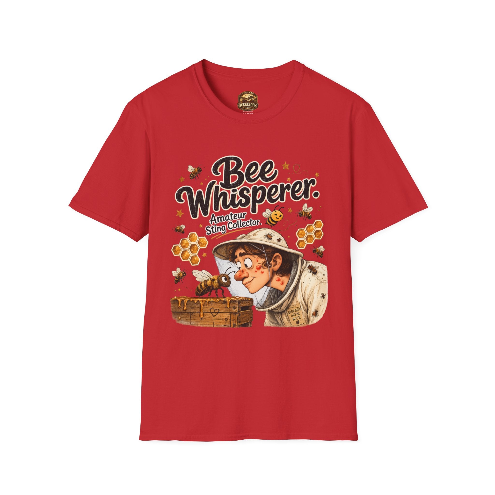 Bee Whisperer T‑Shirt — Amateur Sting Collector Beekeeper Shirt