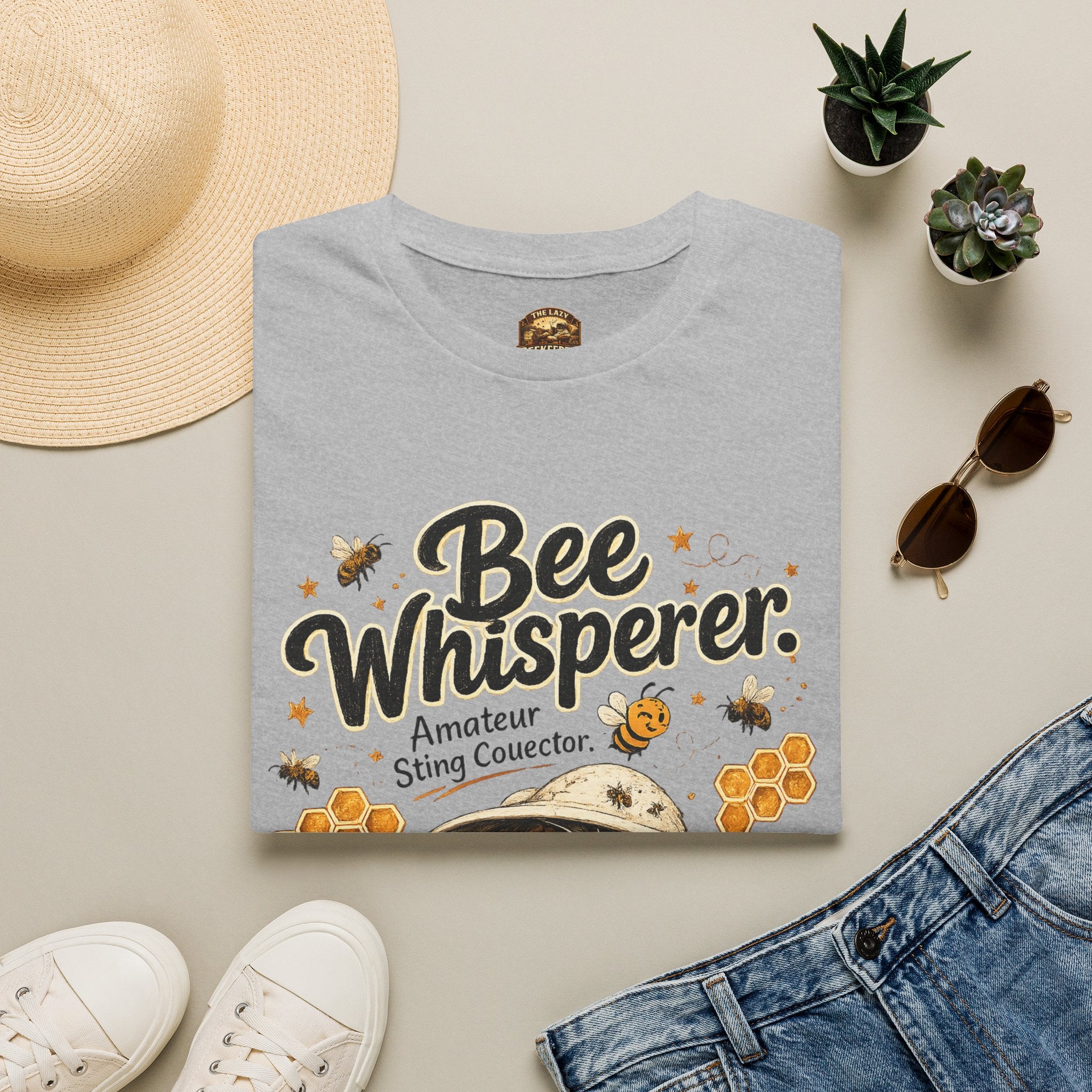 Bee Whisperer T-Shirt — Amateur Sting Conductor Beekeeper Tee