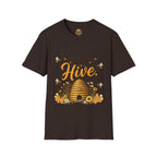 I Don't Have a Therapist I Have a Hive T-Shirt — Bee Lover Beekeeping Graphic Tee