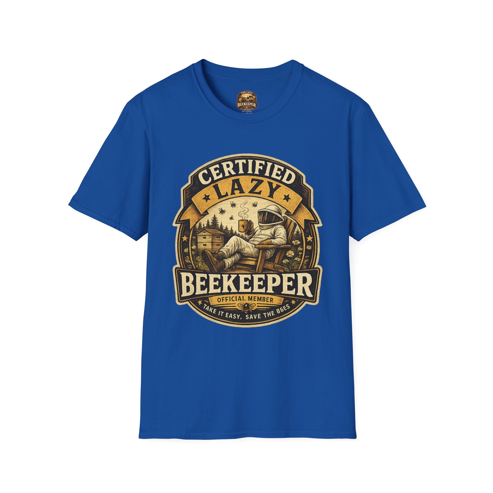 Certified Lazy Beekeeper T-Shirt