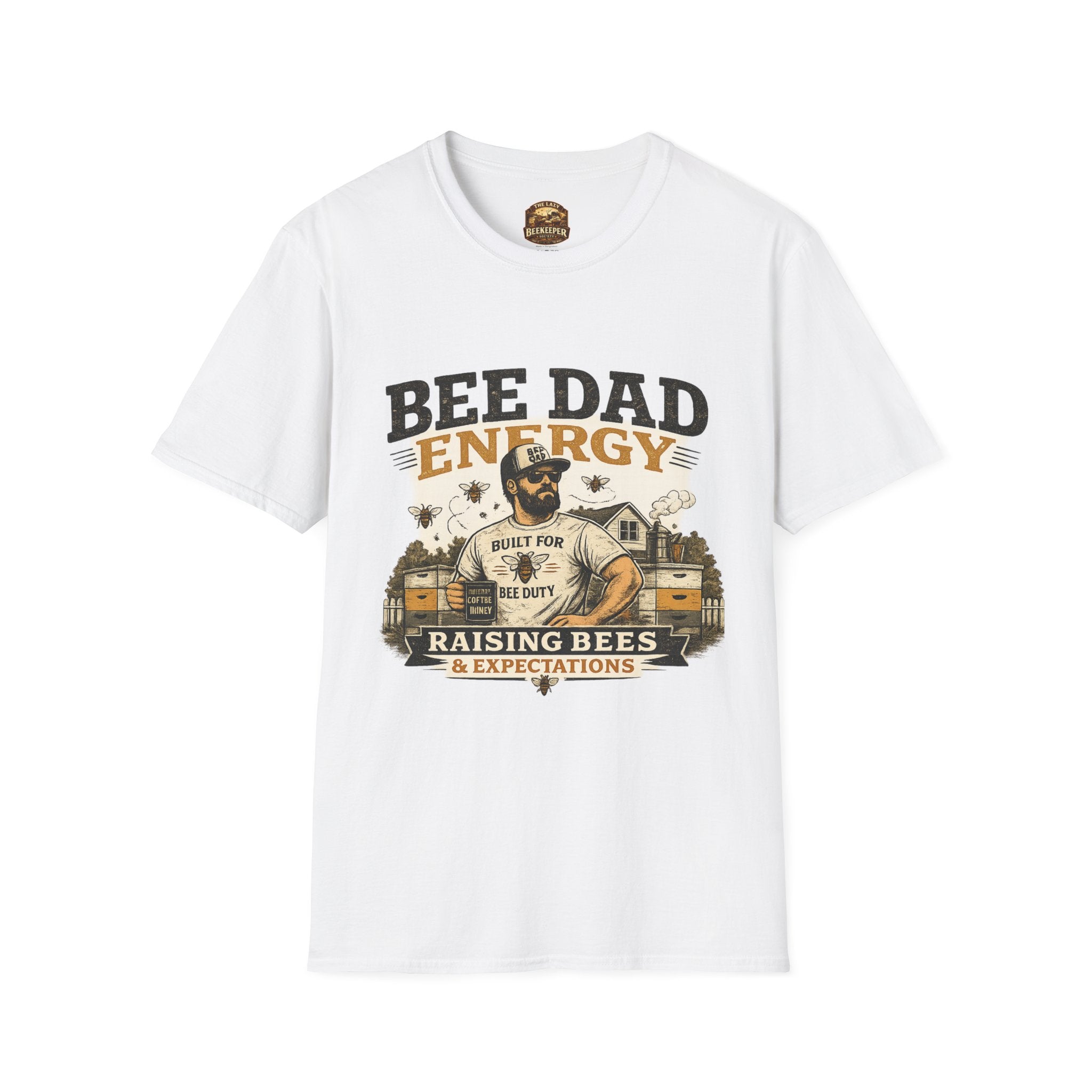 Bee Dad Energy T-Shirt — Funny Beekeeper Dad Gift