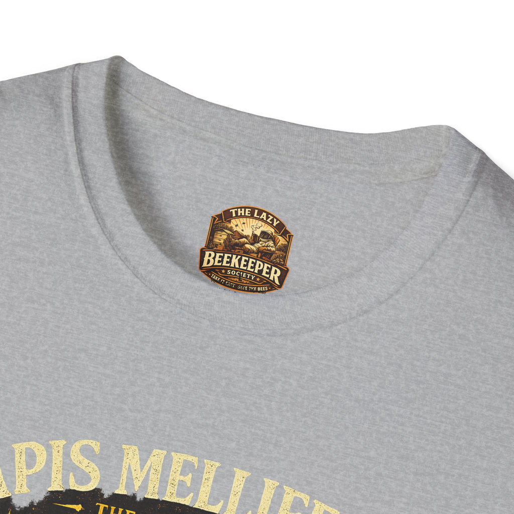 Bienenschutz-T-Shirt — „Apis Mellifera: Kleine Flügel, große Zukunft“ Öko-Natur-T-Shirt
