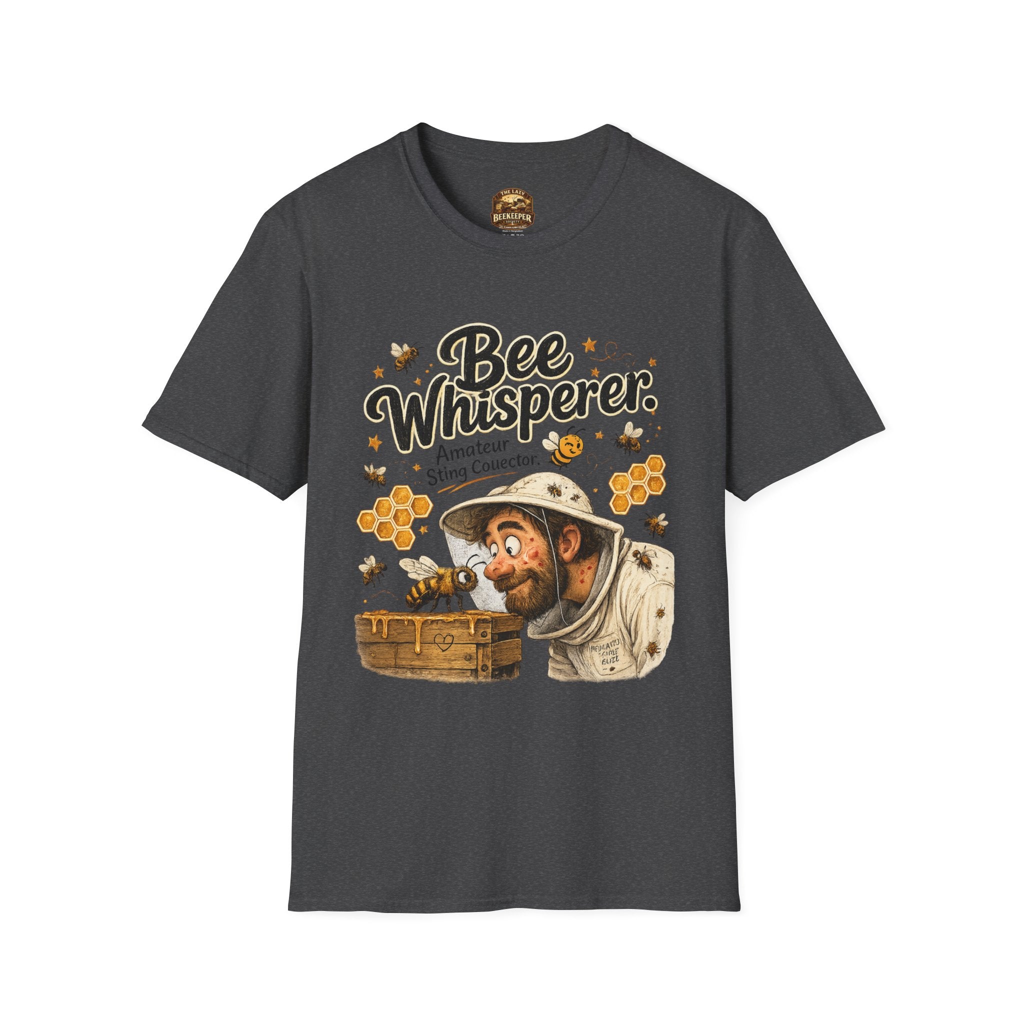 Bee Whisperer T-Shirt — Amateur Sting Conductor Beekeeper Tee