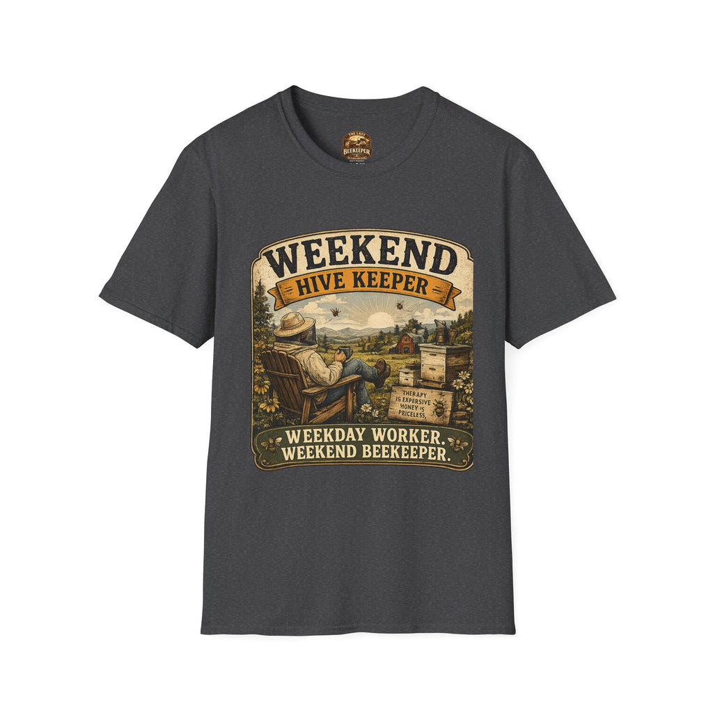 Imker-T-Shirt für das Wochenende – Vintage-T-Shirt für Wochenend-Imker