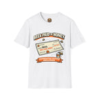 Imker T-Shirt — „Bienen werden mit Honig bezahlt“ Vintage-Karomuster