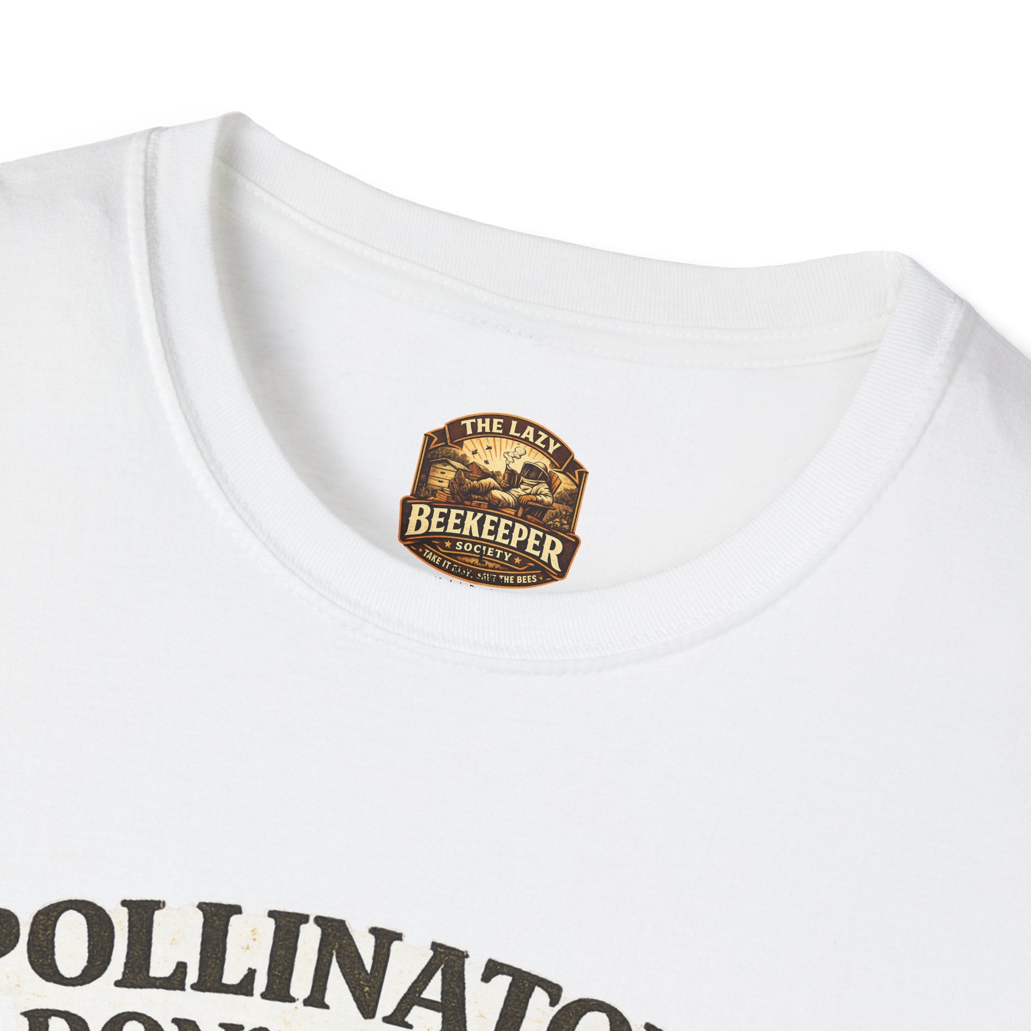 T-Shirt — "Pollinators Don't Need Slogans, They Need Wildflowers" Eco Garden Tee