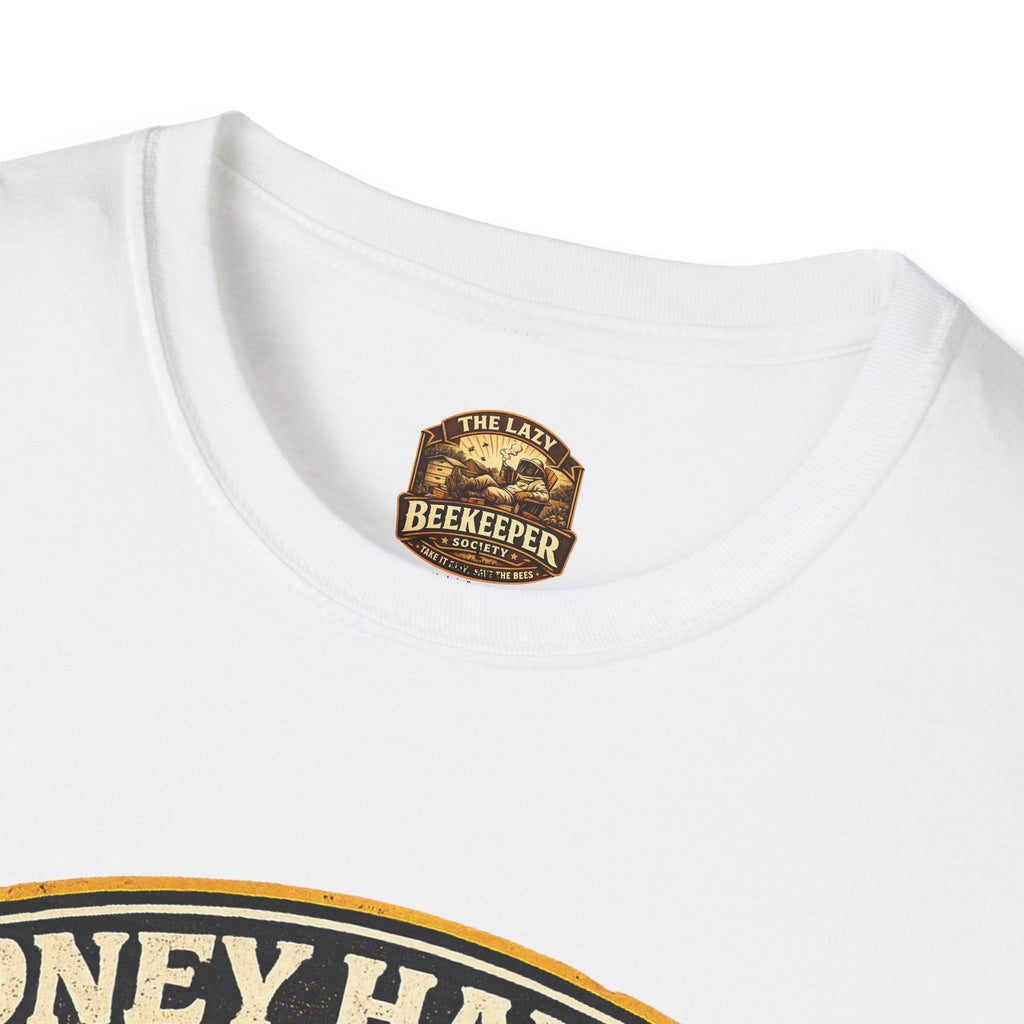 Honey Hauler T-Shirt — Vintage Bee Delivery Truck Graphic Tee