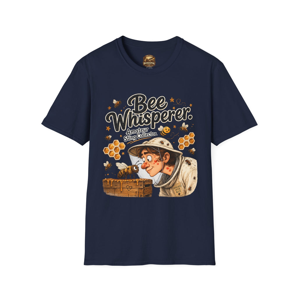 Bee Whisperer T‑Shirt — Amateur Sting Collector Beekeeper Shirt