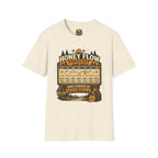 Honigernte-Vorhersage T-Shirt – Imker-Wettergrafik im Vintage-Stil