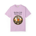 Bienenclub T-Shirt – Anpassbares „Support Your Local“ & Anti-Hustle Imker-Design