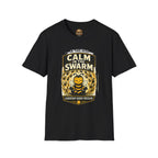 Calm in the Swarm T-Shirt — Bee Hive Calmness Graphic Tee
