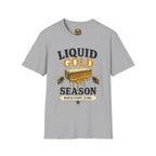 Liquid Gold Season T-Shirt — Honey Bee Beekeeper Shirt (Worth Every Sting)