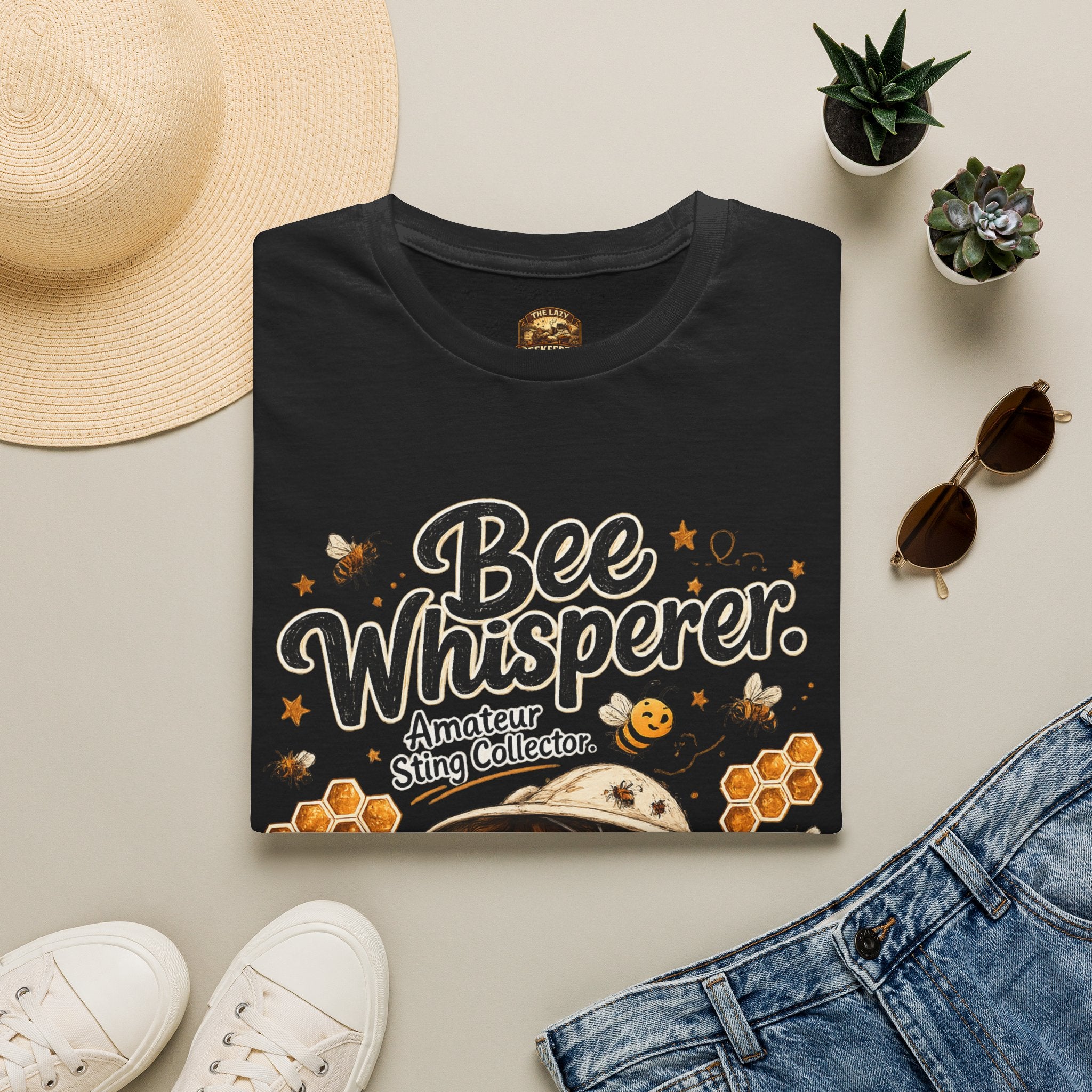 Bee Whisperer T‑Shirt — Amateur Sting Collector Beekeeper Shirt