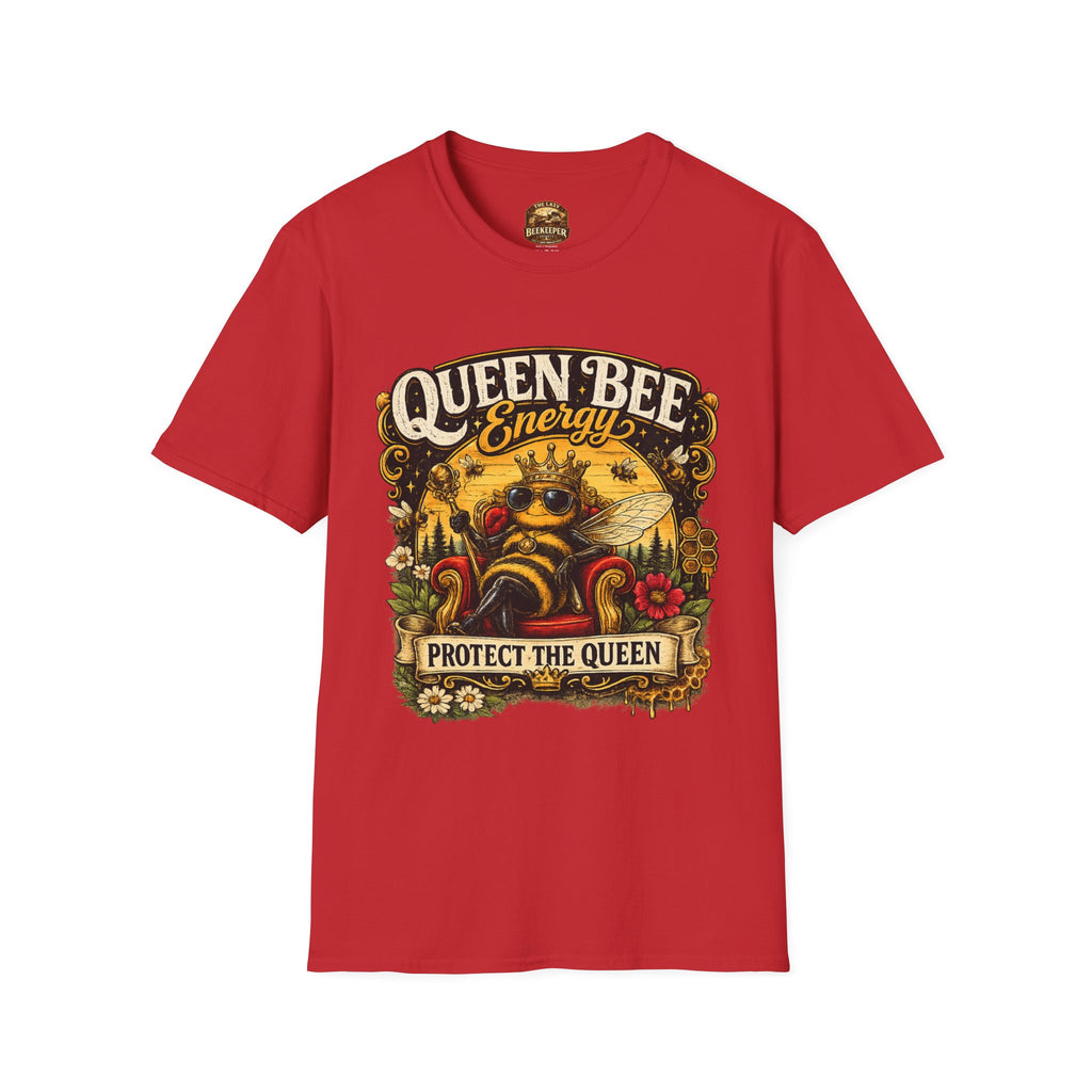 Queen Bee Energy T-Shirt — Protect the Queen Vintage Bee Graphic Tee